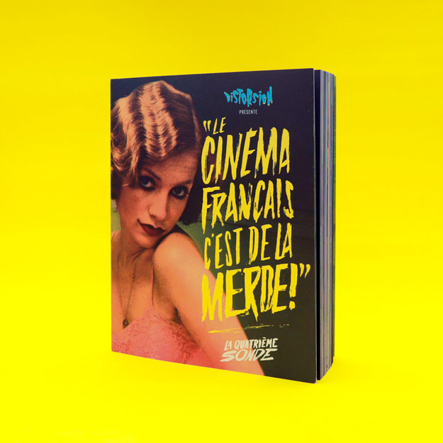 Le cinéma français c'est de la merde - tome 4 - design éditorial