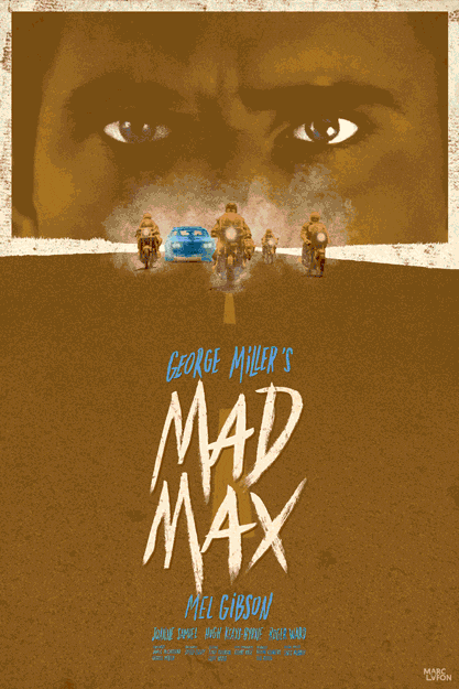 Mad Max Saga - Affiches alternative