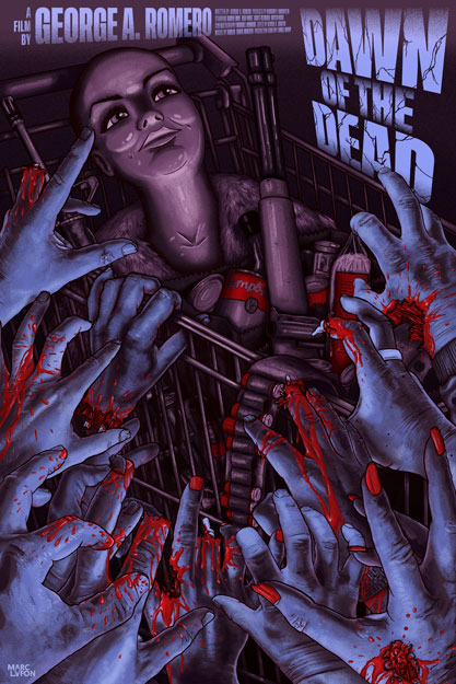 DAWN of the DEAD - alternative movie poster