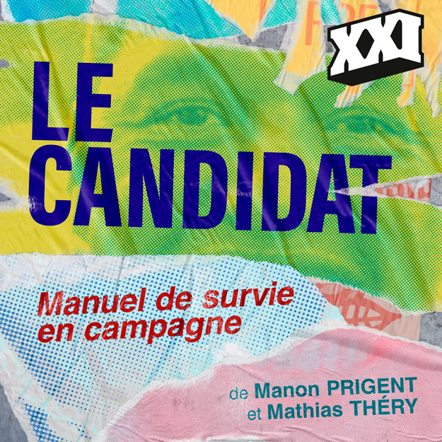 Le Candidat - identité visuelle d'un podcast